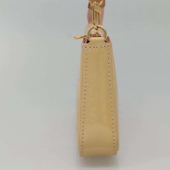 LOUIS VUITTON Vernis Pochette Accessoires Rose Angelique M90072 LV Auth 135464 - Picture 4 of 16